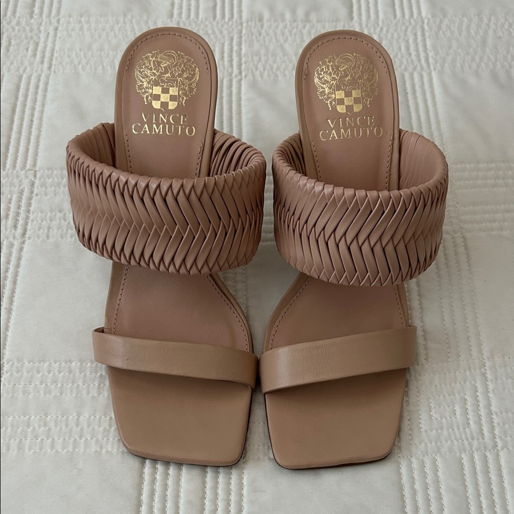 Vince Camuto Women's Nude Heeled Sandals